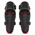 Black Riding Knee Guard with Ventilated PP Shell