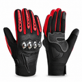 Full Finger Motorcycle Gloves with Adjustable Wrist Strap