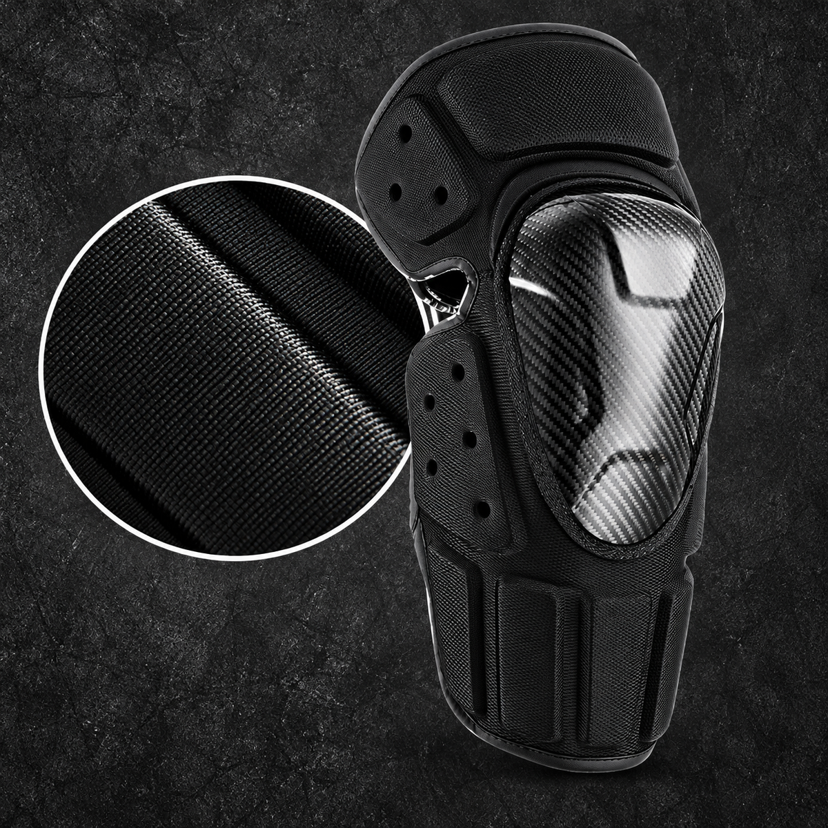 Motorcycle Knee and Elbow Pads Breathable Design